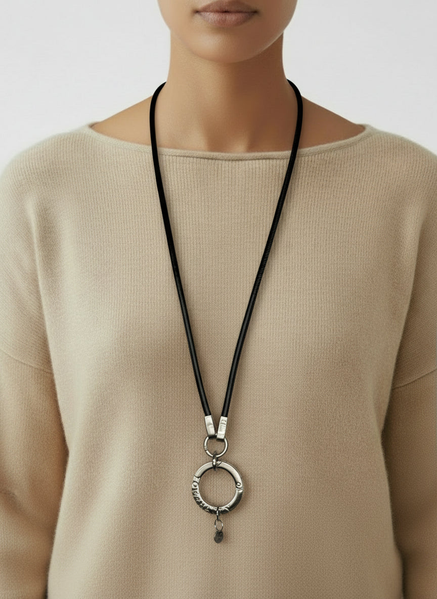 HOLD IT BIG LONG 'BLACK / SILVER' - CASUAL