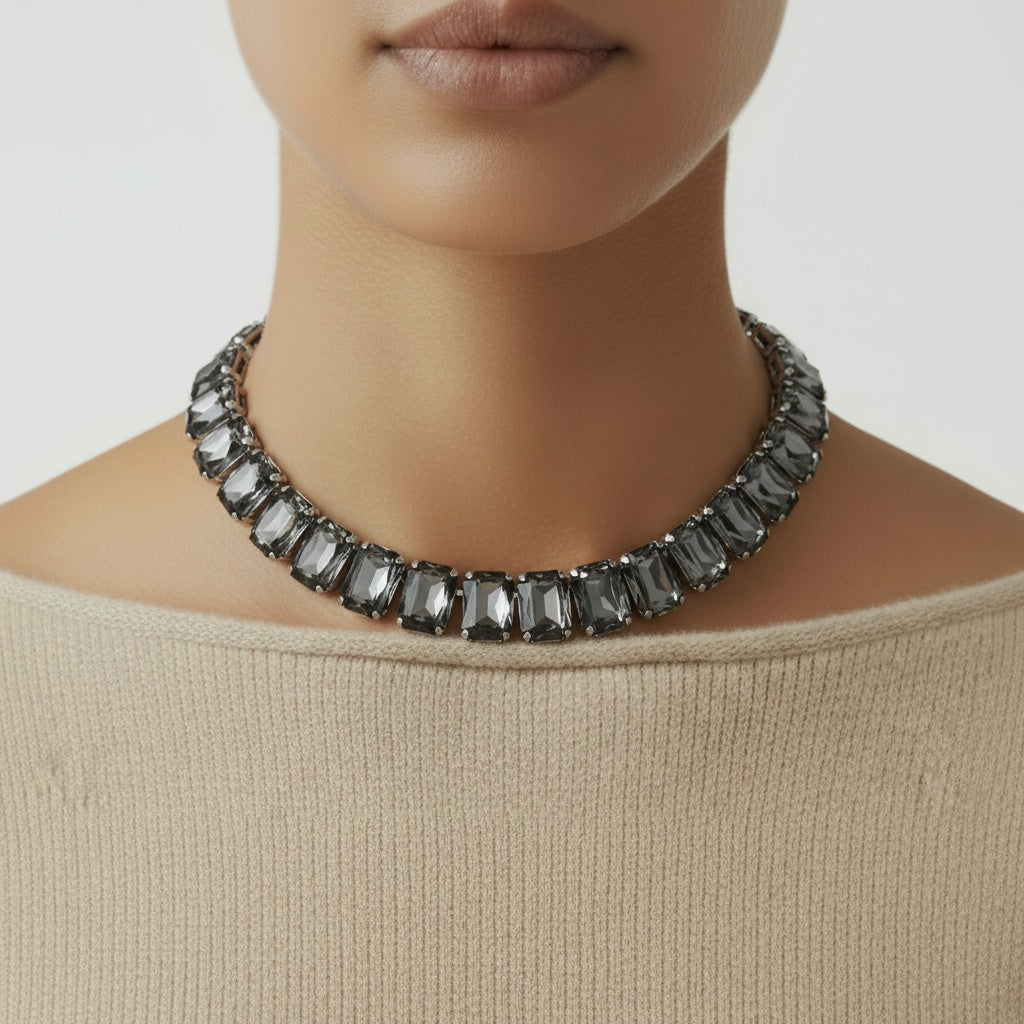CHAIN SHORT 'ANTHRACITE' - GLORY