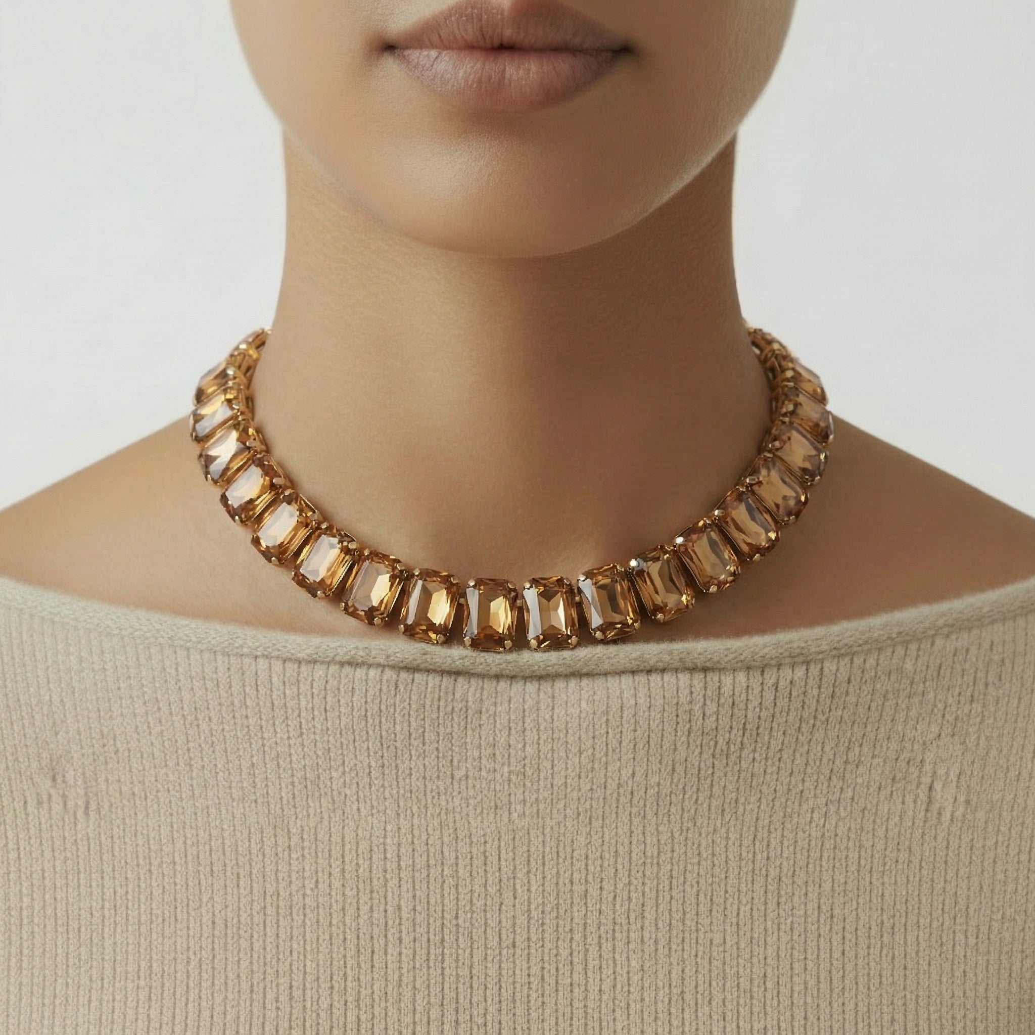 CHAIN SHORT 'CHAMPAGNE' - GLORY